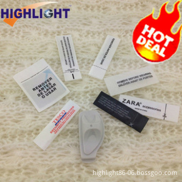 HIGHLIGHT hot deal RL010 sew-in label/sourcing tagging/EAS apparel label